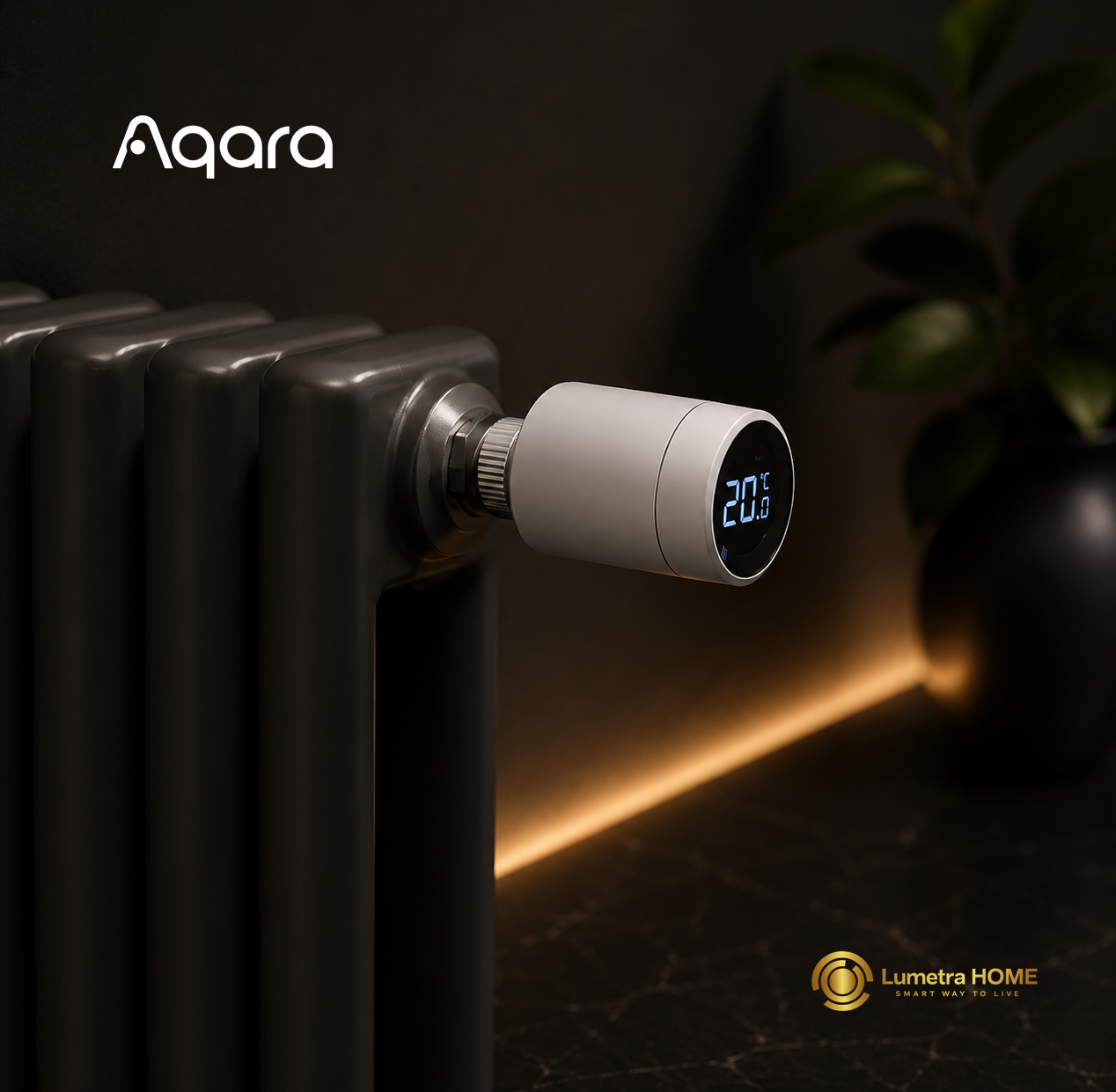 Aqara Radiator Thermostat E1 интелигентен термостат за радиатор