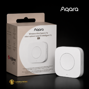 Aqara Wireless Mini Switch T1 безжичен смарт бутон за автоматизации и управление