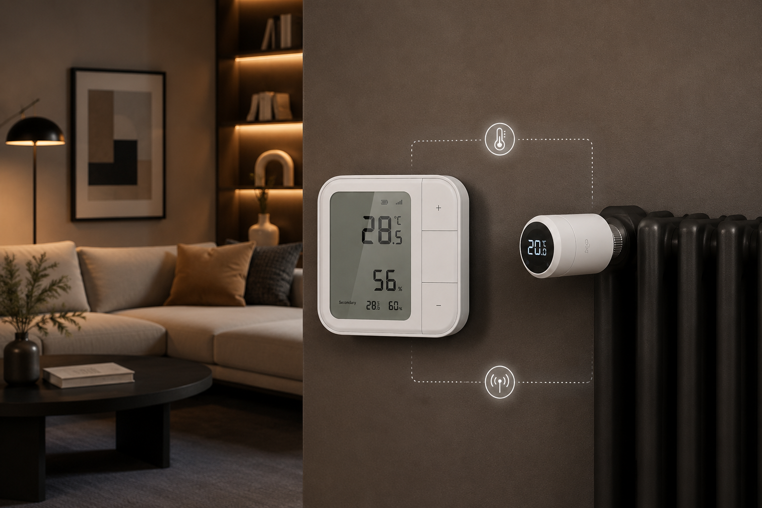 Aqara Radiator Thermostat E1 – Интелигентен термостат за радиатор - Image 3