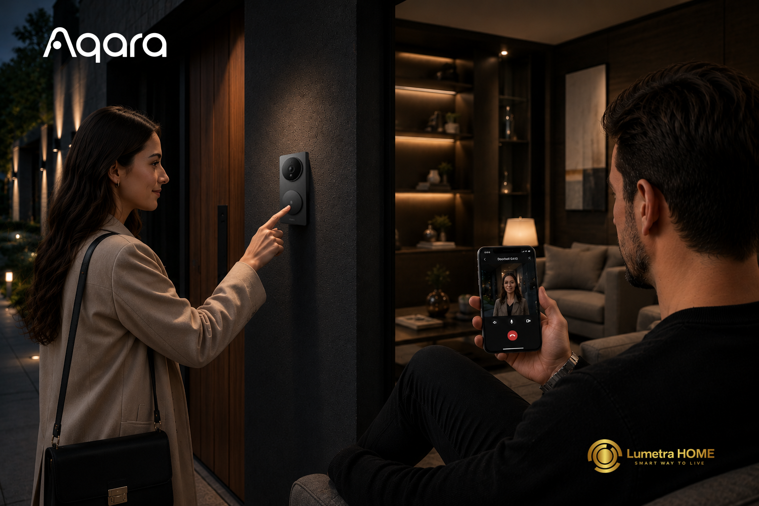 Aqara Doorbell Camera Hub G410 smart video doorbell